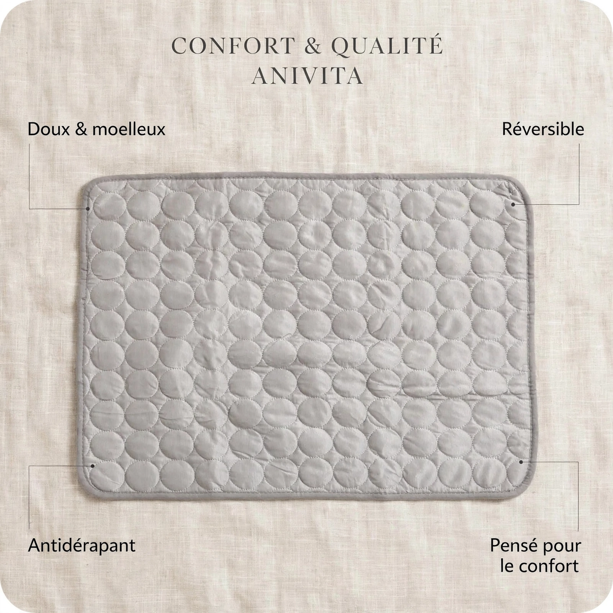 Une chaleur naturellement réfléchie.